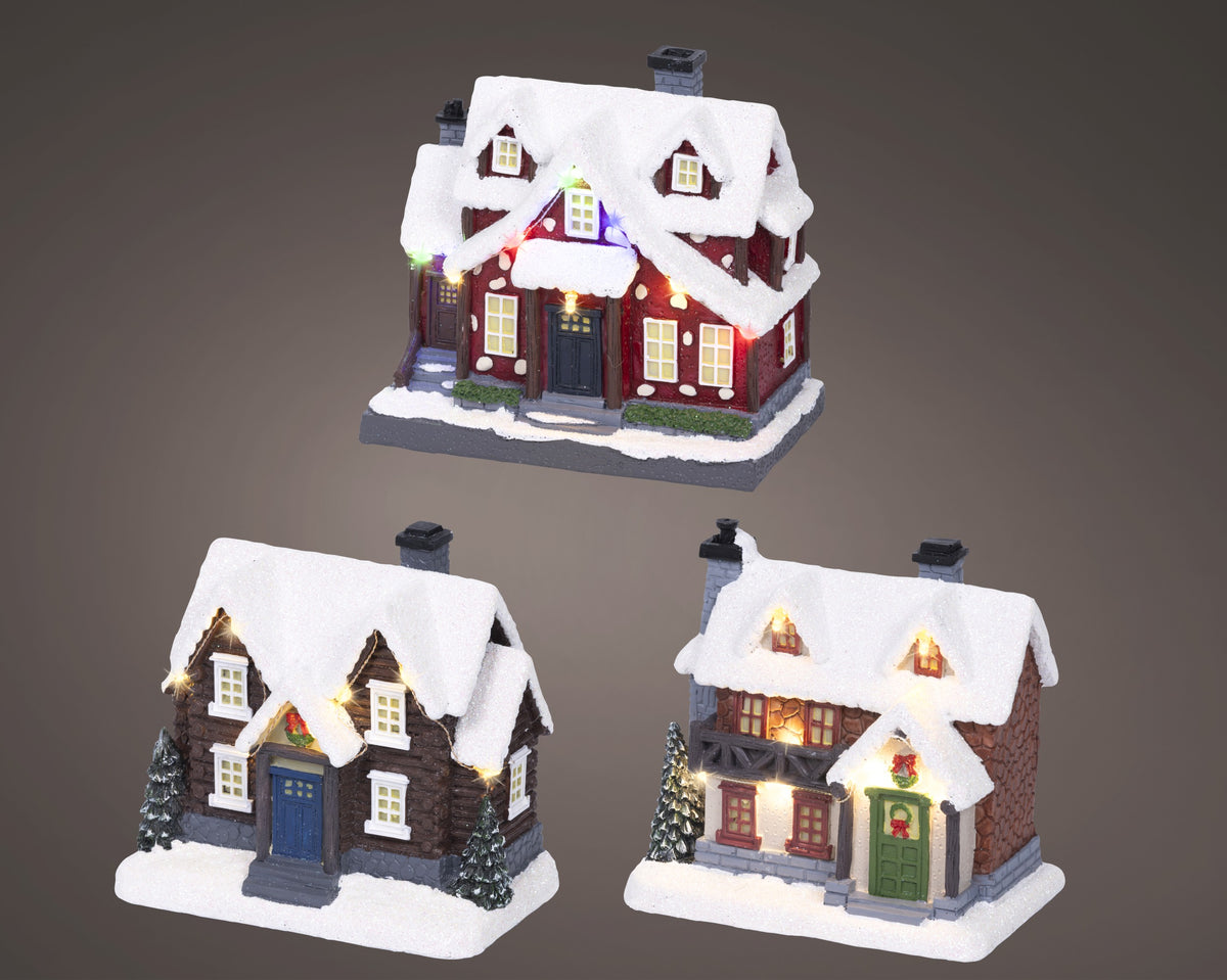 LED battery operated Christmas house