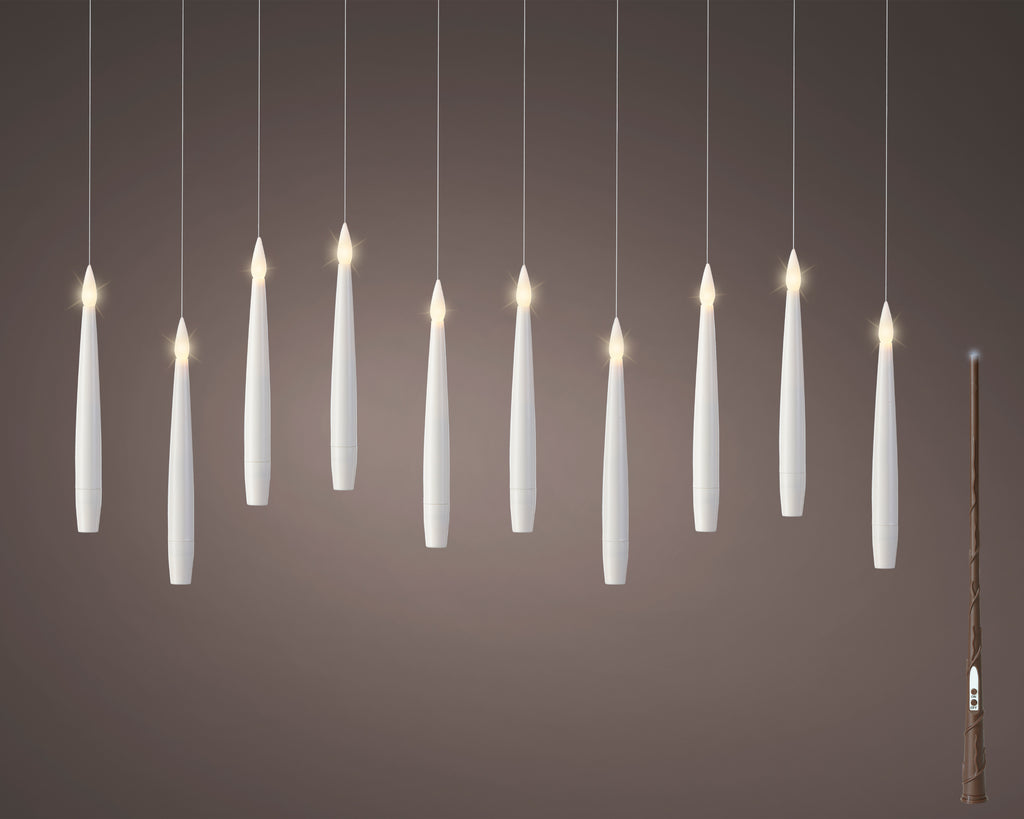 LED magic candles with wand remote