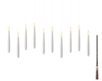 LED magic candles with wand remote