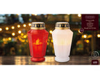 Red light up church candle