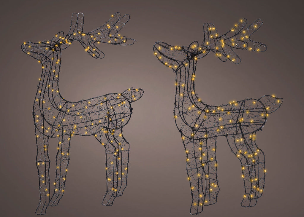 Micro Led Outdoor Reindeers