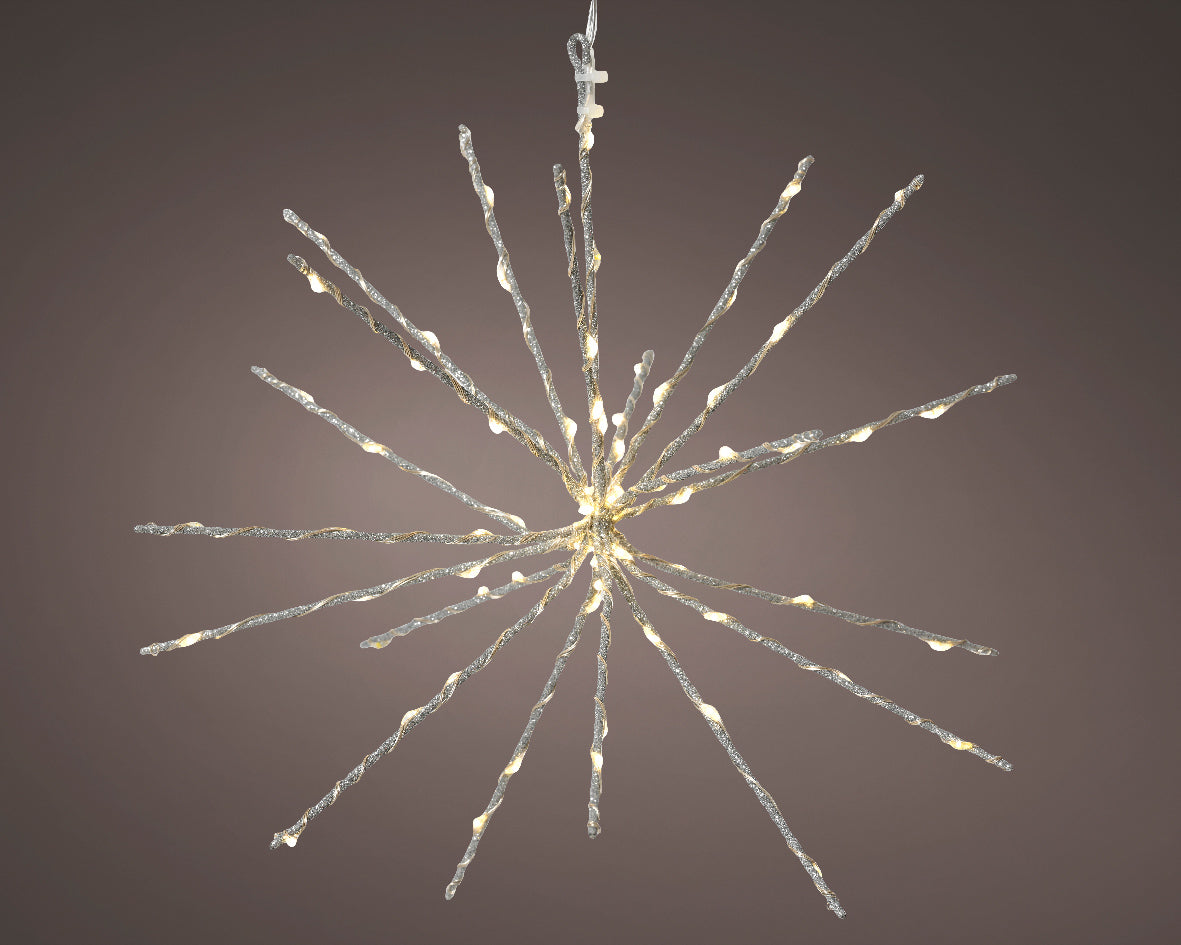 Micro led Christmas polestar with flashing lights