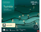 240 LED Twinkle Tree Lights Warm white