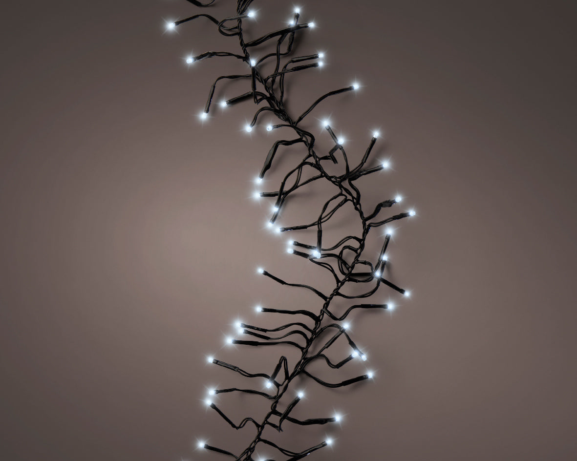 1128 LED Cluster Tree Lights Cool White