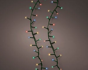 1000 LED Compact Tree Lights Multi-coloured