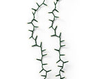 1500 LED Compact Warm White Lights on Green Cable
