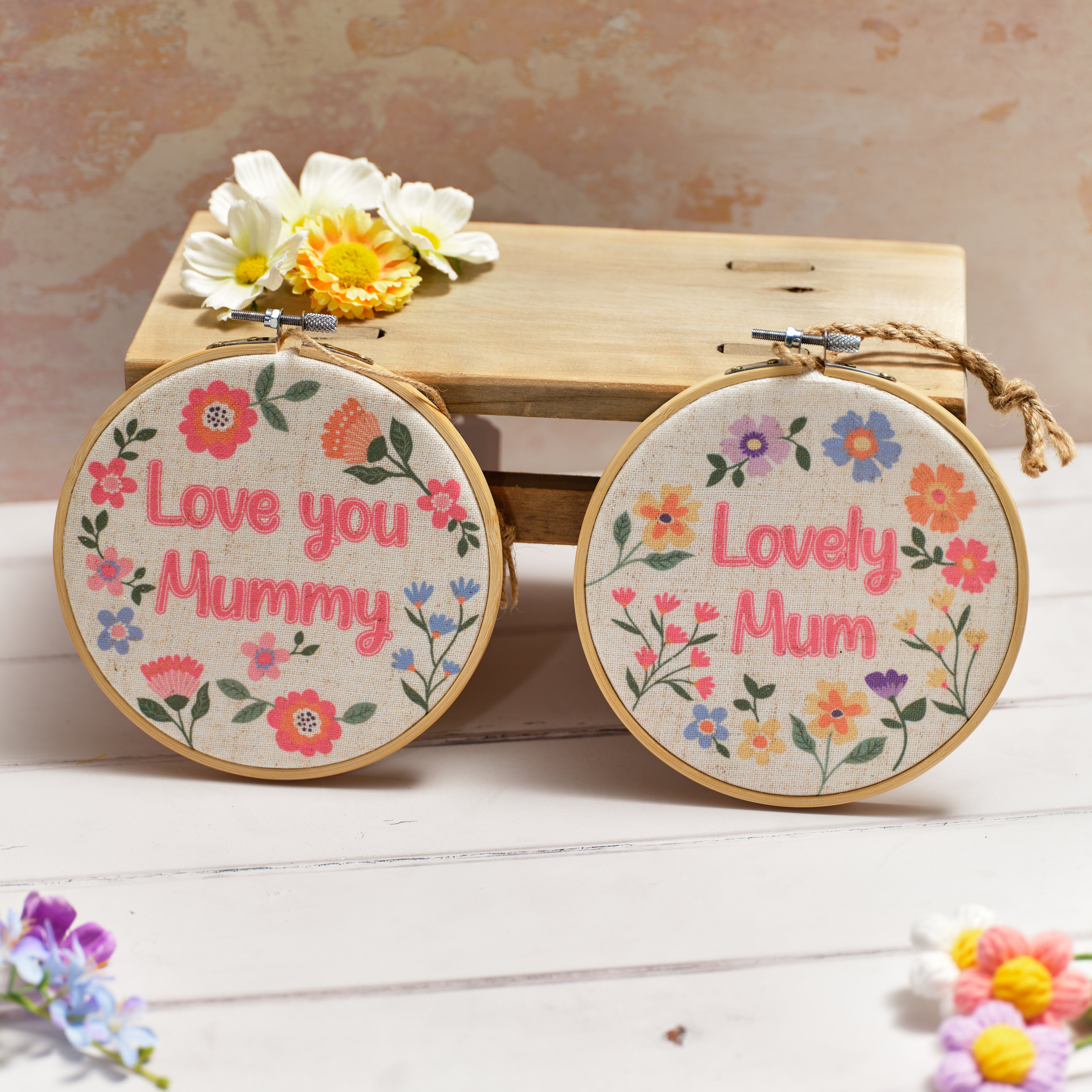 'Love you mummy' wall hanger
