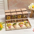 Bright & beautiful mini flower bouquet in giftbox