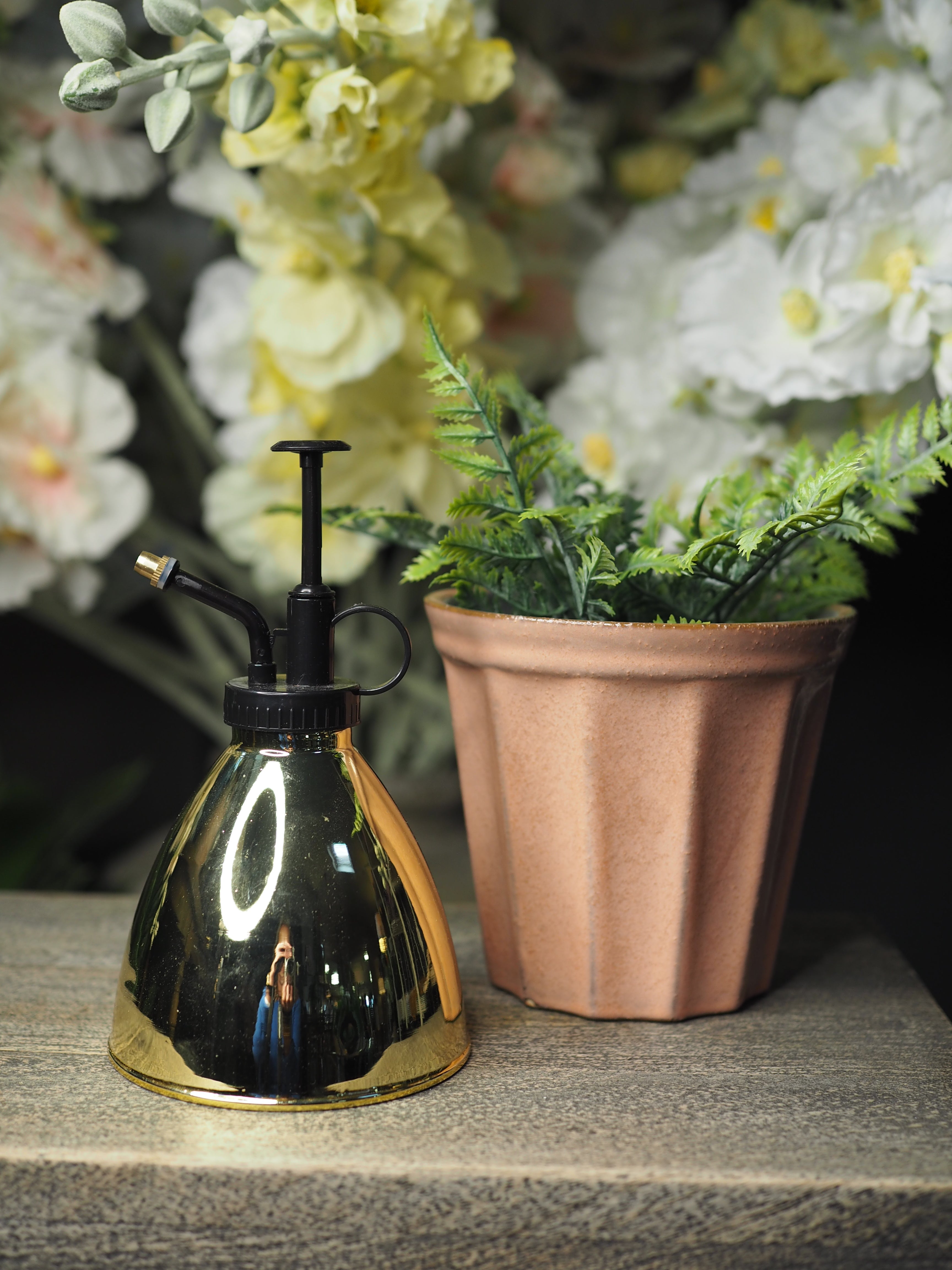 Copper/Gold plant mister