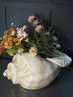 Sea shell shaped planter
