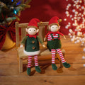 Christmas elf shelf sitters