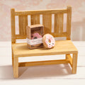 Tiny world fabric doughnut boxed keepsake