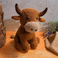 Highland coo textured door stop