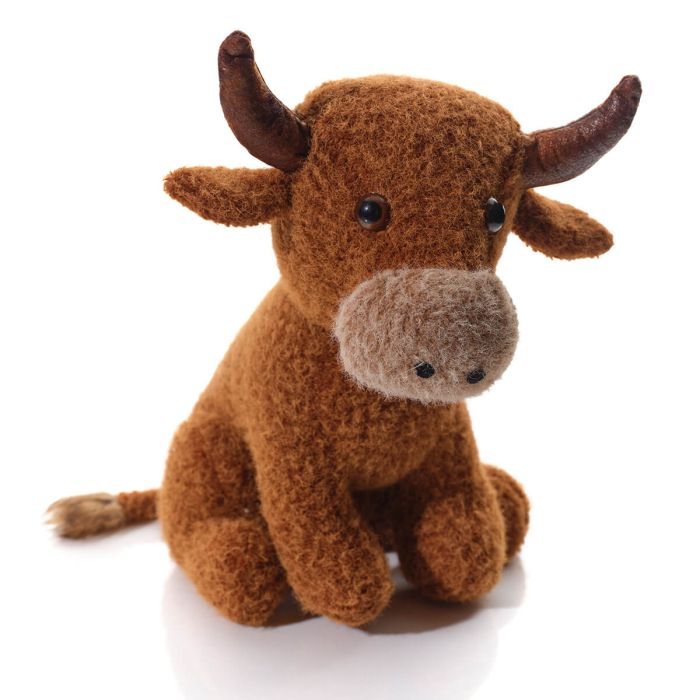 Highland coo textured door stop
