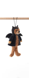 Spooktacular dressed bear hanging dec