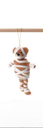 Spooktacular dressed bear hanging dec