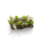 Meadow fields double candle holder centre piece