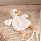 Plush Mabel the duck comforter