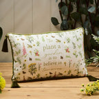 Wildflower 'To plant a garden' cushion