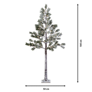 Snowy pine LED tree - 6ft