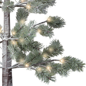 Snowy pine LED tree- 5ft