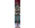 Cream and gold gypsophilia/baby breath LED tree-150cm