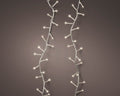 2000 LED compact tree warm white lights on clear wire