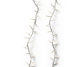 1500 LED compact tree warm white lights on clear wire