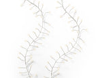 480 Micro wire LED warm white compact lights on silver wire