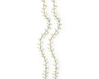 480 Micro wire LED classic warm compact lights on green wire