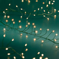 480 Micro wire LED classic warm compact lights on green wire