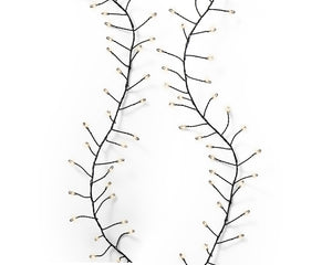 960 Micro Wire Led Compact Lights Warm White on Green Wire