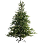 960 Micro Wire LED compact warm white lights on green wire