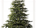 1440 Micro Wire LED compact warm white lights on green wire