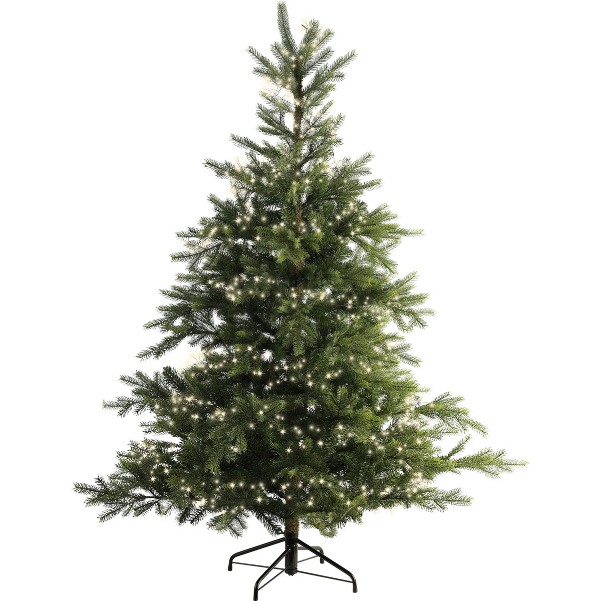1440 Micro Wire LED compact warm white lights on green wire