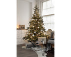 1440 Micro Wire LED compact warm white lights on green wire