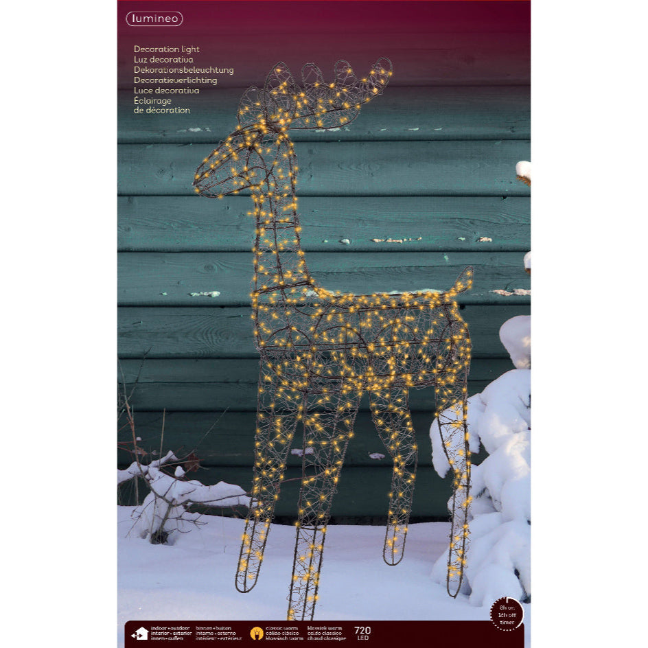 Micro LED Outdoor Reindeer