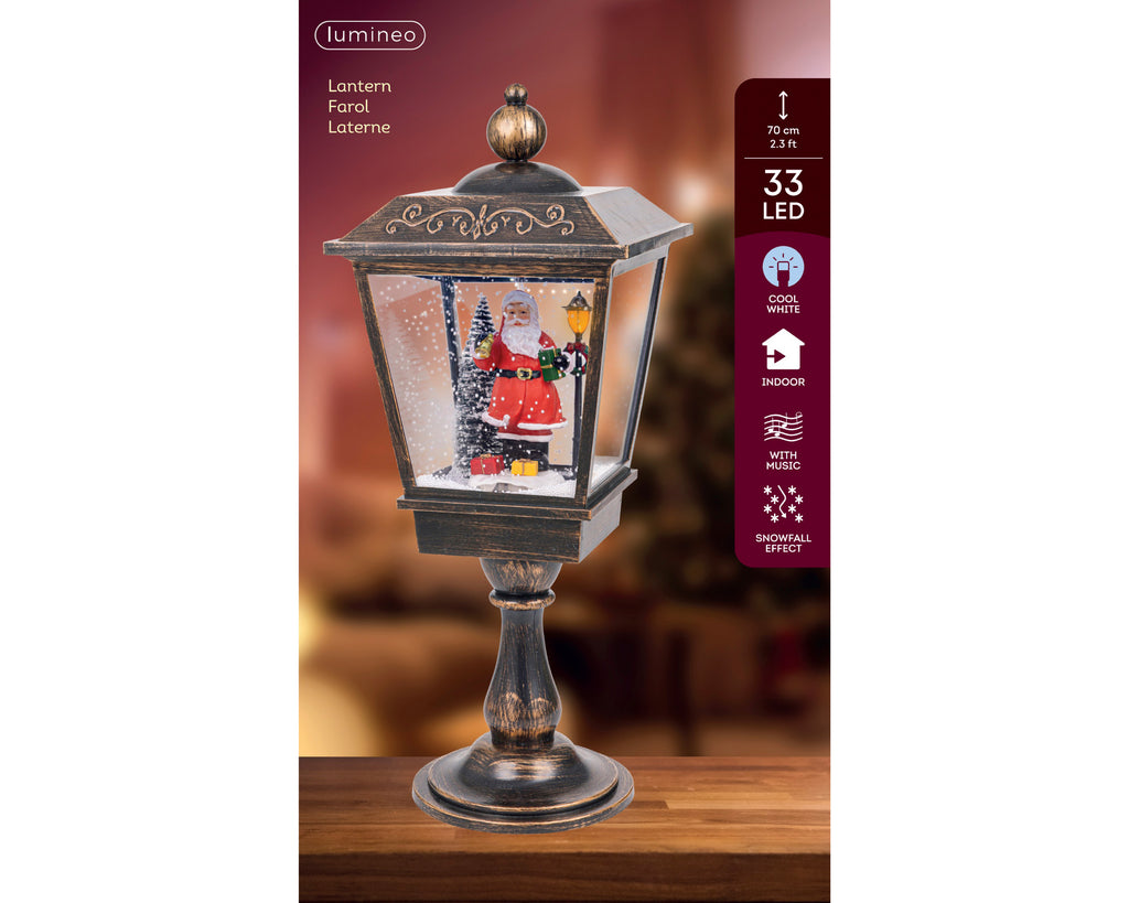 Christmas lamp post style lantern