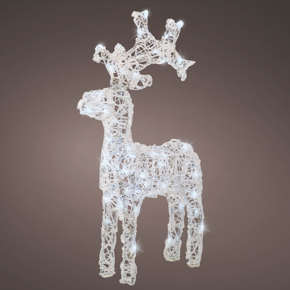 LED outdoor reindeer - 89cmH