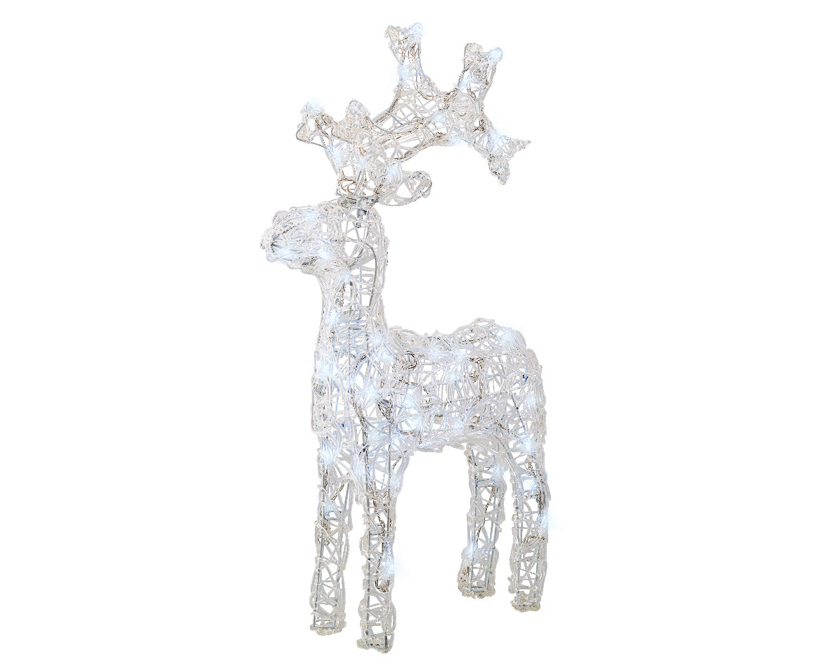 LED outdoor reindeer - 89cmH