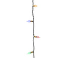 180 Indoor vintage LED string lights - multi coloured