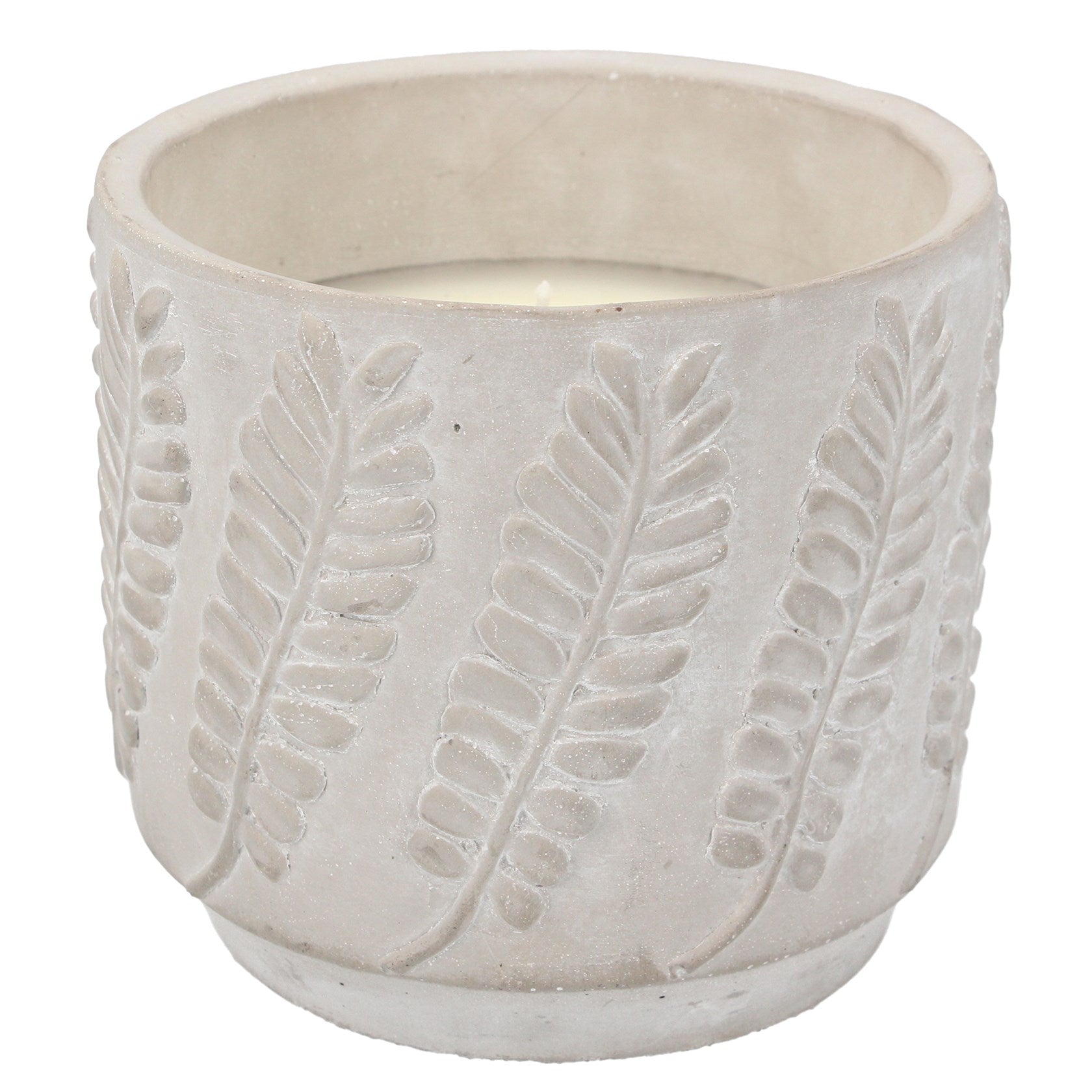 Leaf design outdoor candle (Large citronella)