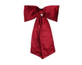 Red velvet Christmas bow, 80cm
