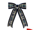 Tartan bow clips