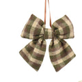 Small tartan bows