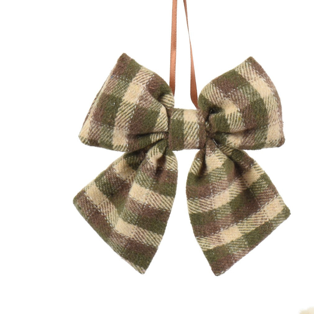 Small tartan bows