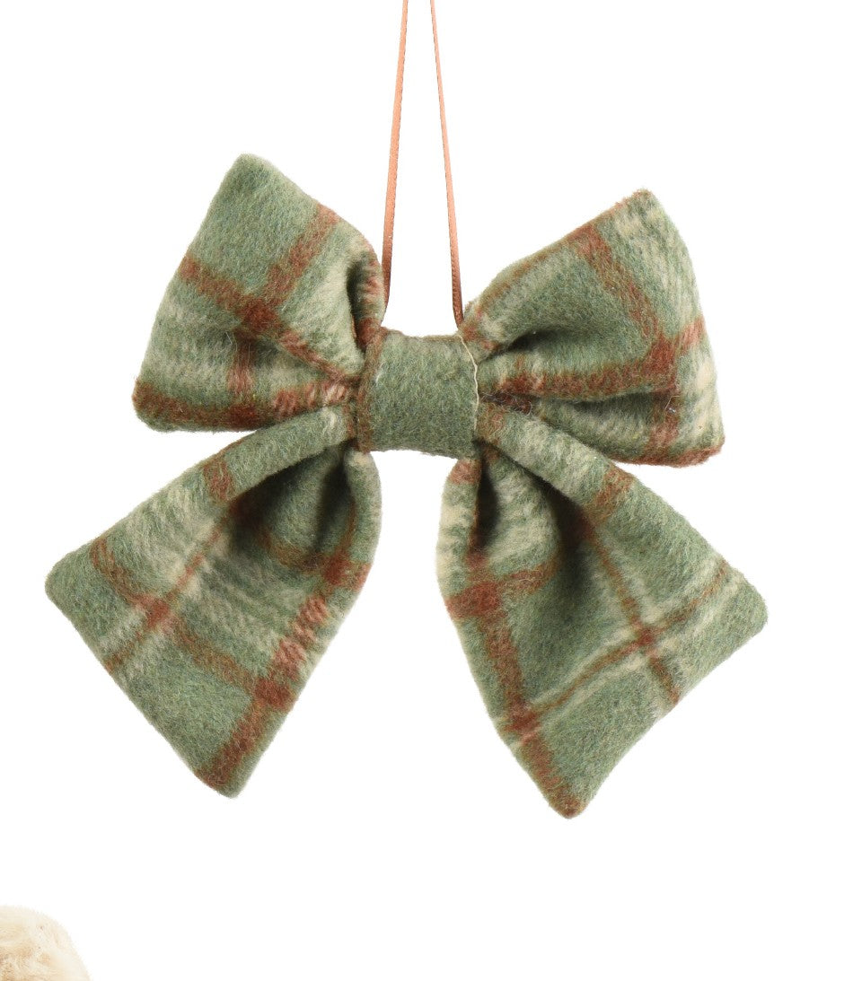 Small tartan bows
