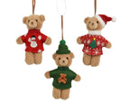 Teddy bear hanging decoration