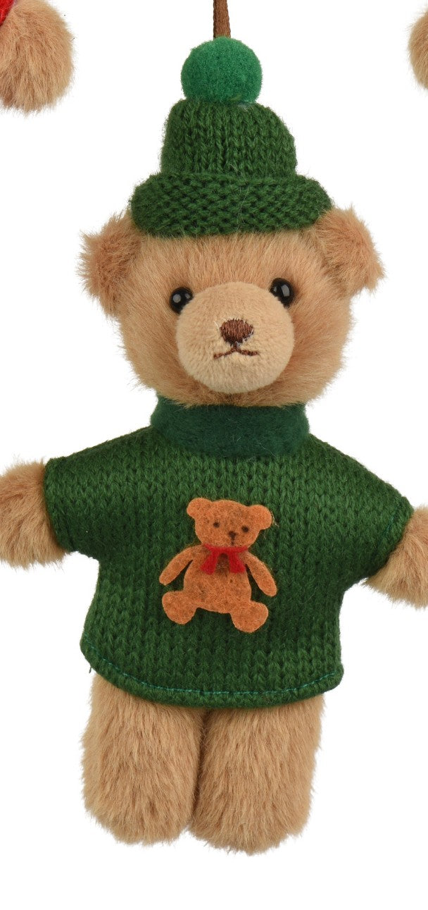 Teddy bear hanging decoration
