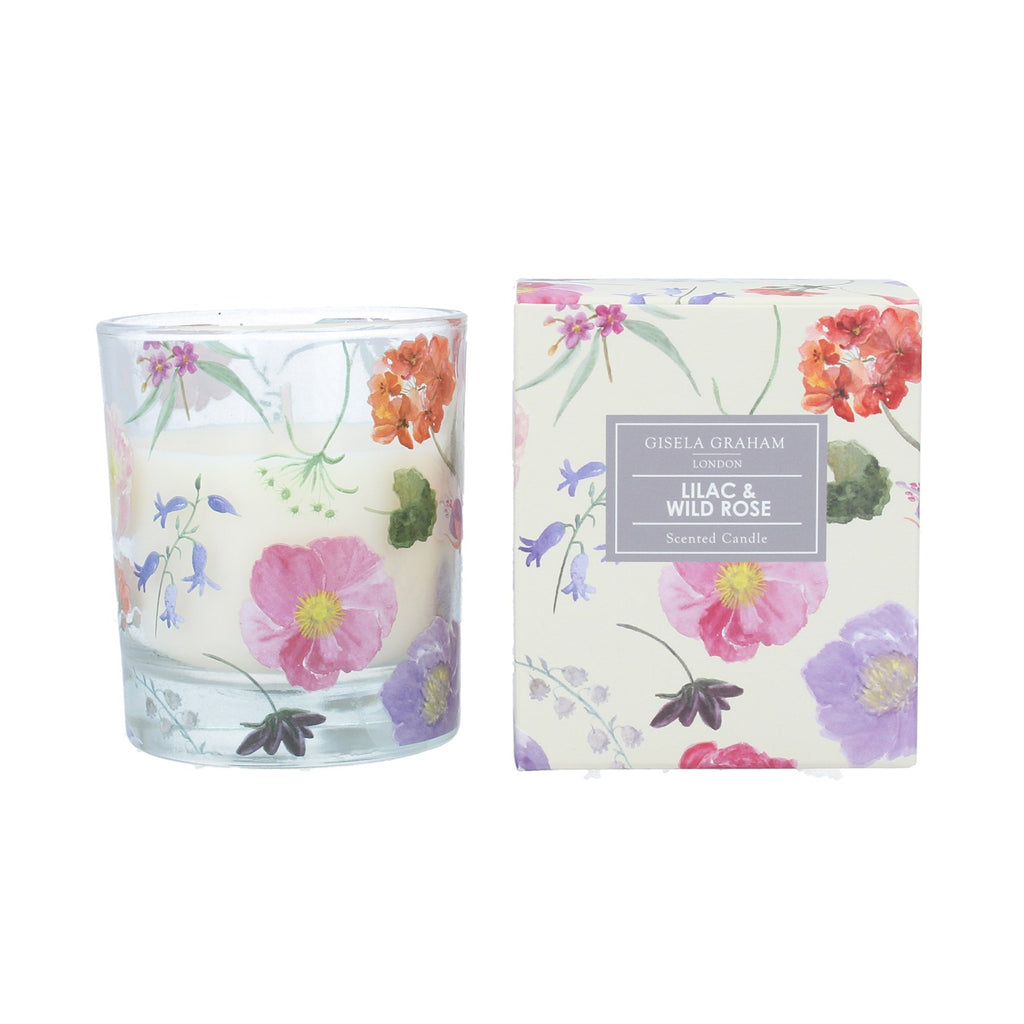 Lilac & Wild Rose candle